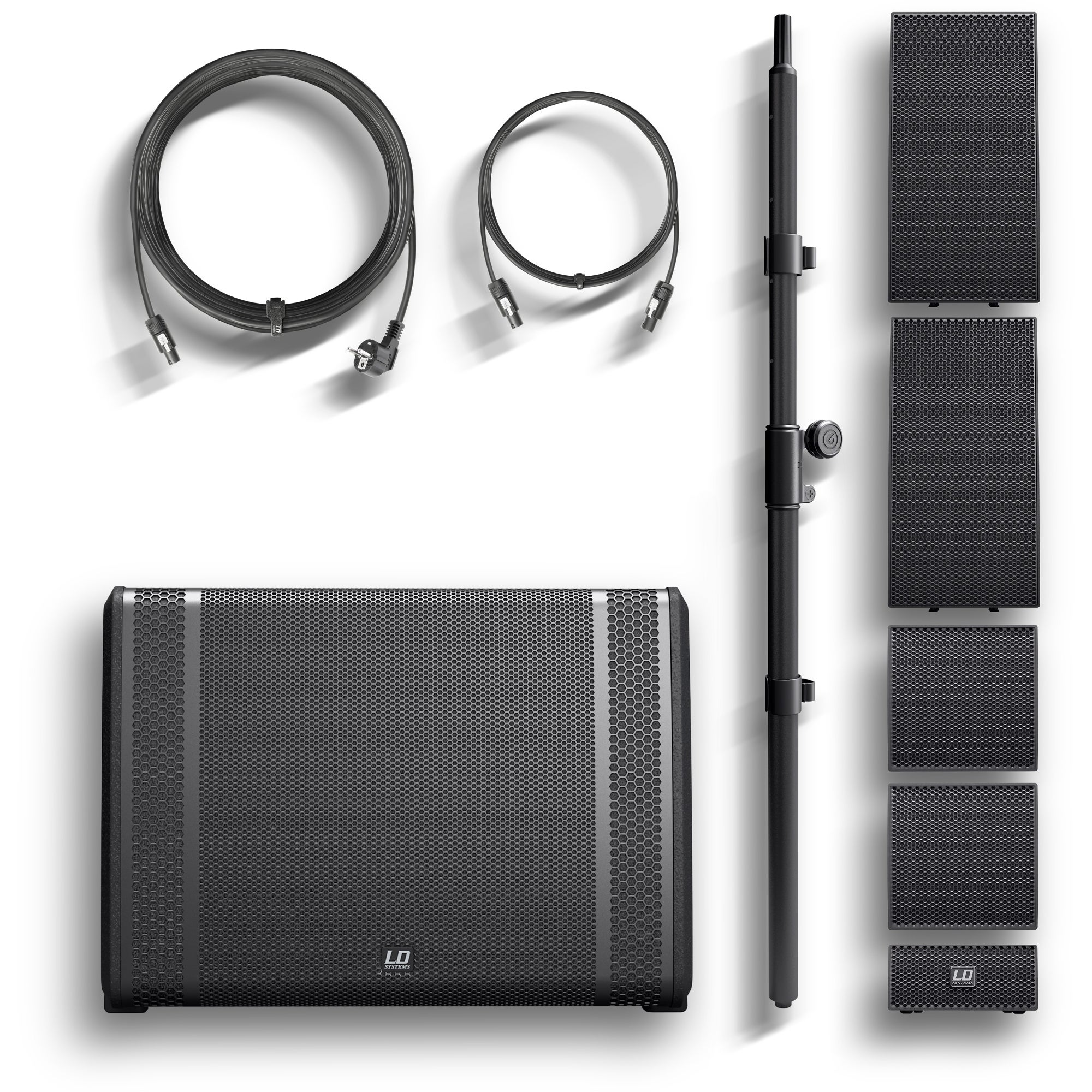 LD Systems CURV 500 TS portable line array PA-systeem