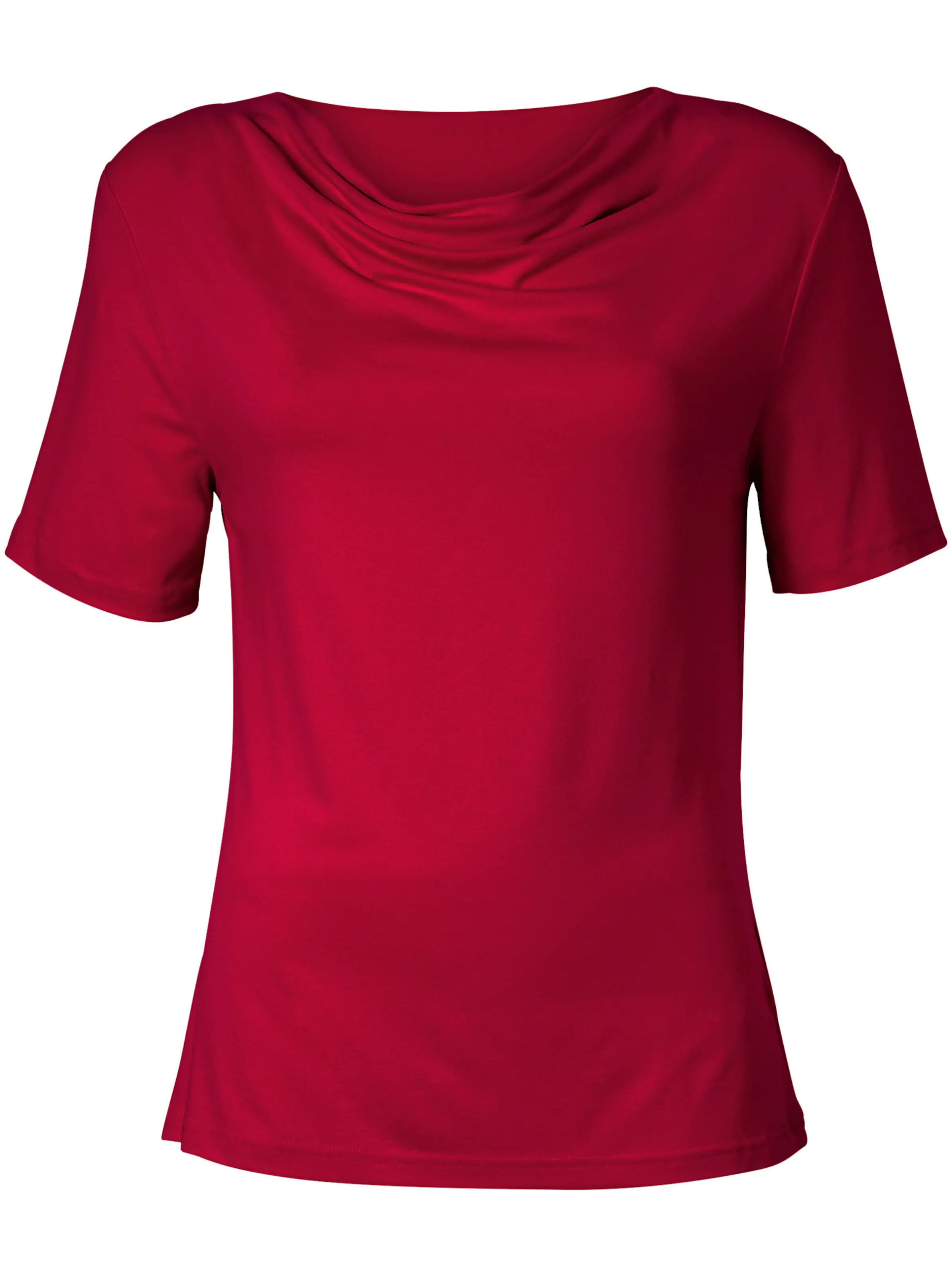 Wasserfallshirt in rot