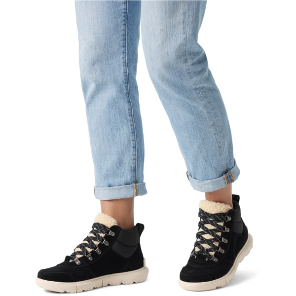 Après ski SOREL EXPLORER NEXT HIKER WP BLACK SEA SALT