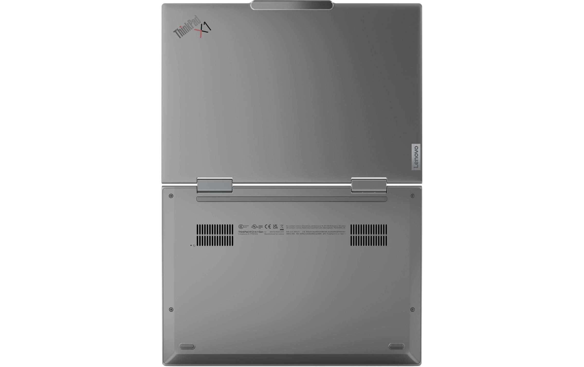 Lenovo Notebook »ThinkPad X1 2-in-1 Gen. 10 (Intel)« 35,56 cm / 14 ″ Intel Core Ultra 7 eingebauter Lautsprecher, eingebautes Mikrofon, Touchscreen