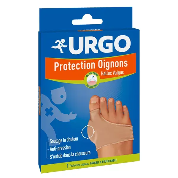 Urgo - Proteção lavável para pés e mãos contra joanetes e hálux valgo