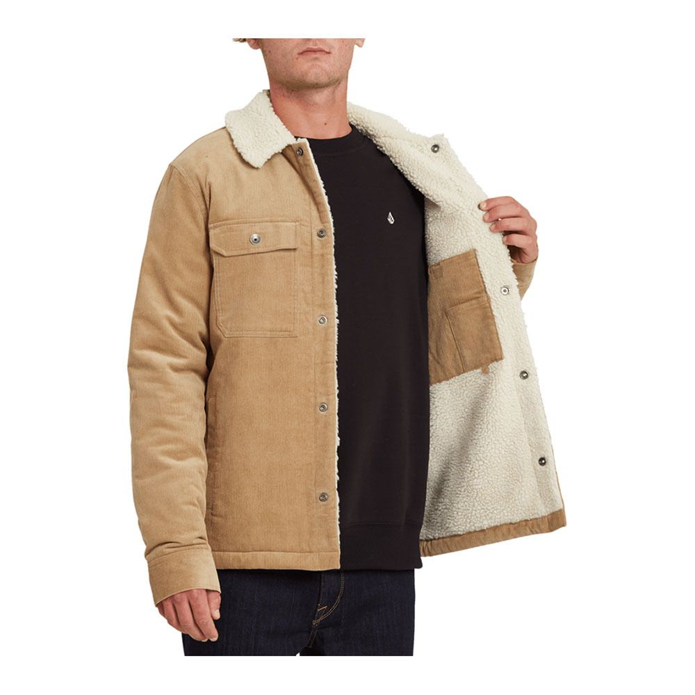 Volcom KEATON - Veste Homme dark khaki