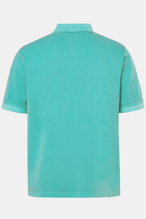 Poloshirt, Halbarm, Piqué, Vintage Look, bis 8 XL