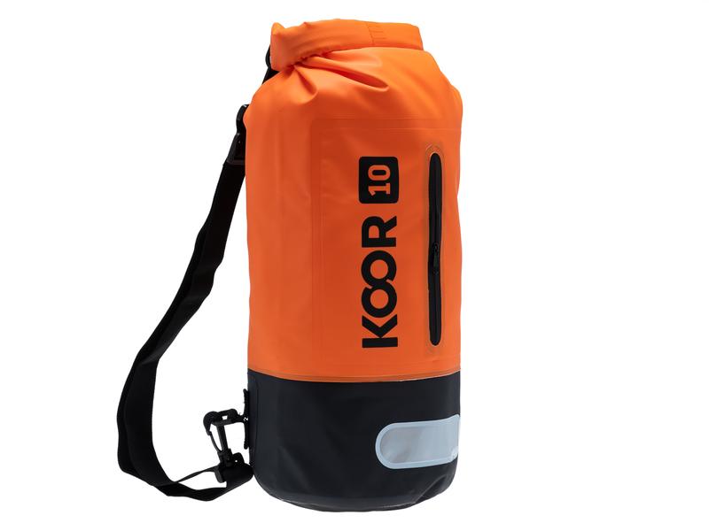 KOOR Dry Bag Toore Orange 10 l Wasserdichter Schwimmsack