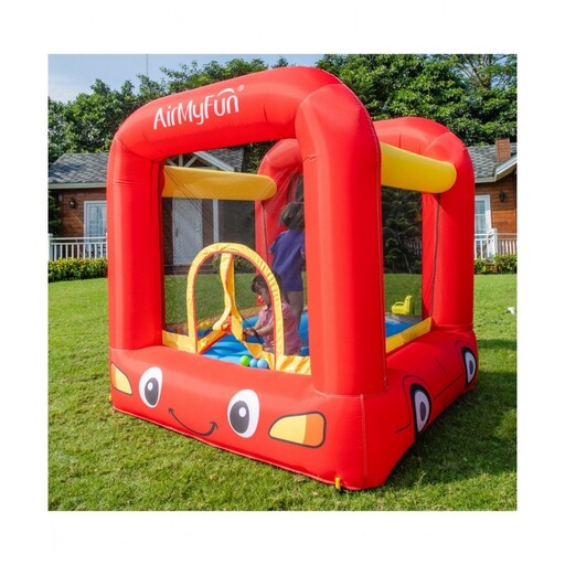 Castelo inflável - Carrinho de pula-pula - Piscina de bolinhas 210 x 205 x 200 cm