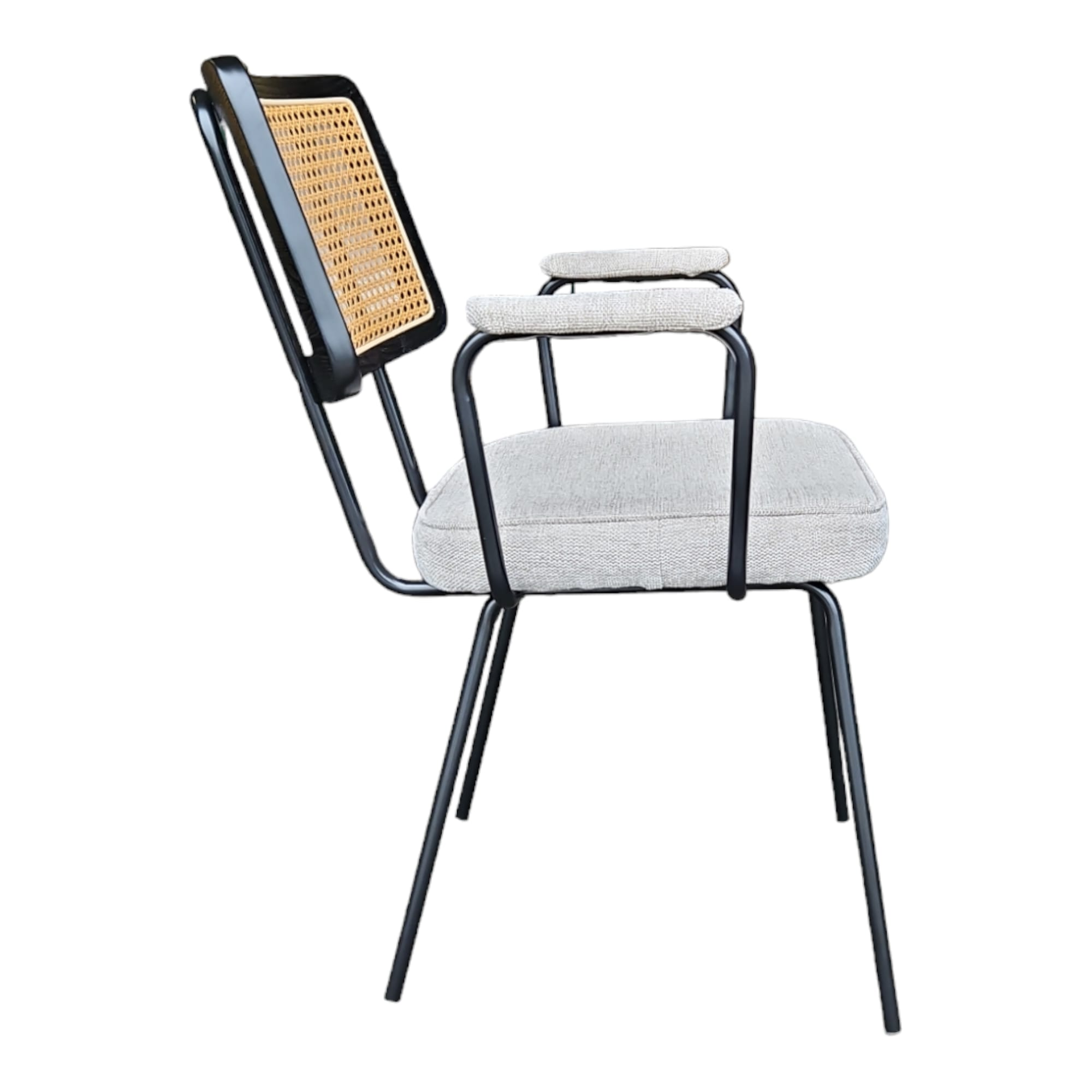 Interieurdirekt - Cady Eetkamerstoel - Wicker Beige