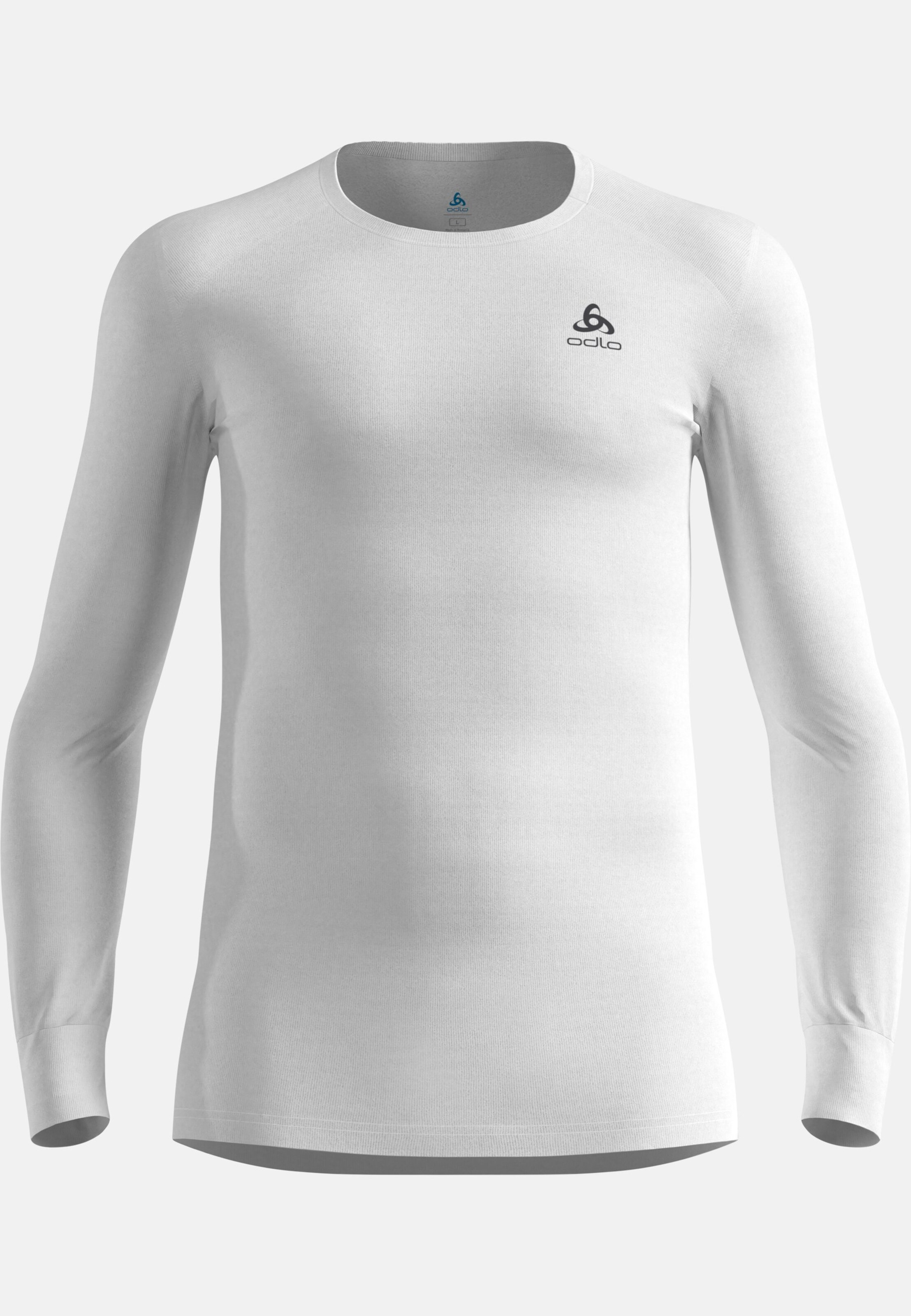 Active Warm Base Layer Langarmshirt in white