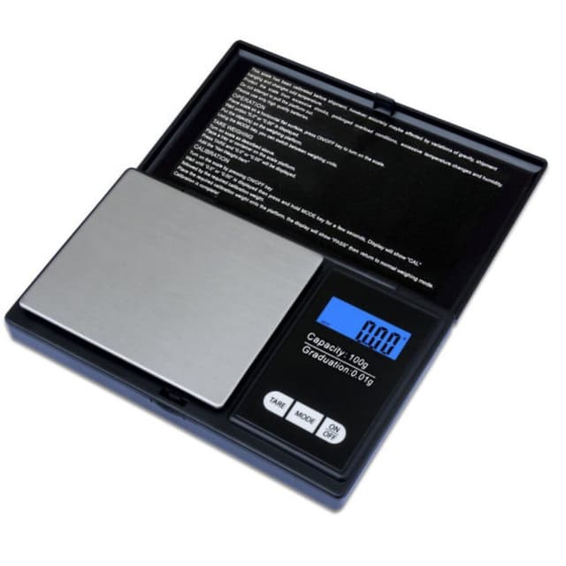 100g/0.01g LCD-skærm Digital smykkeskala Digital Milligram Scale