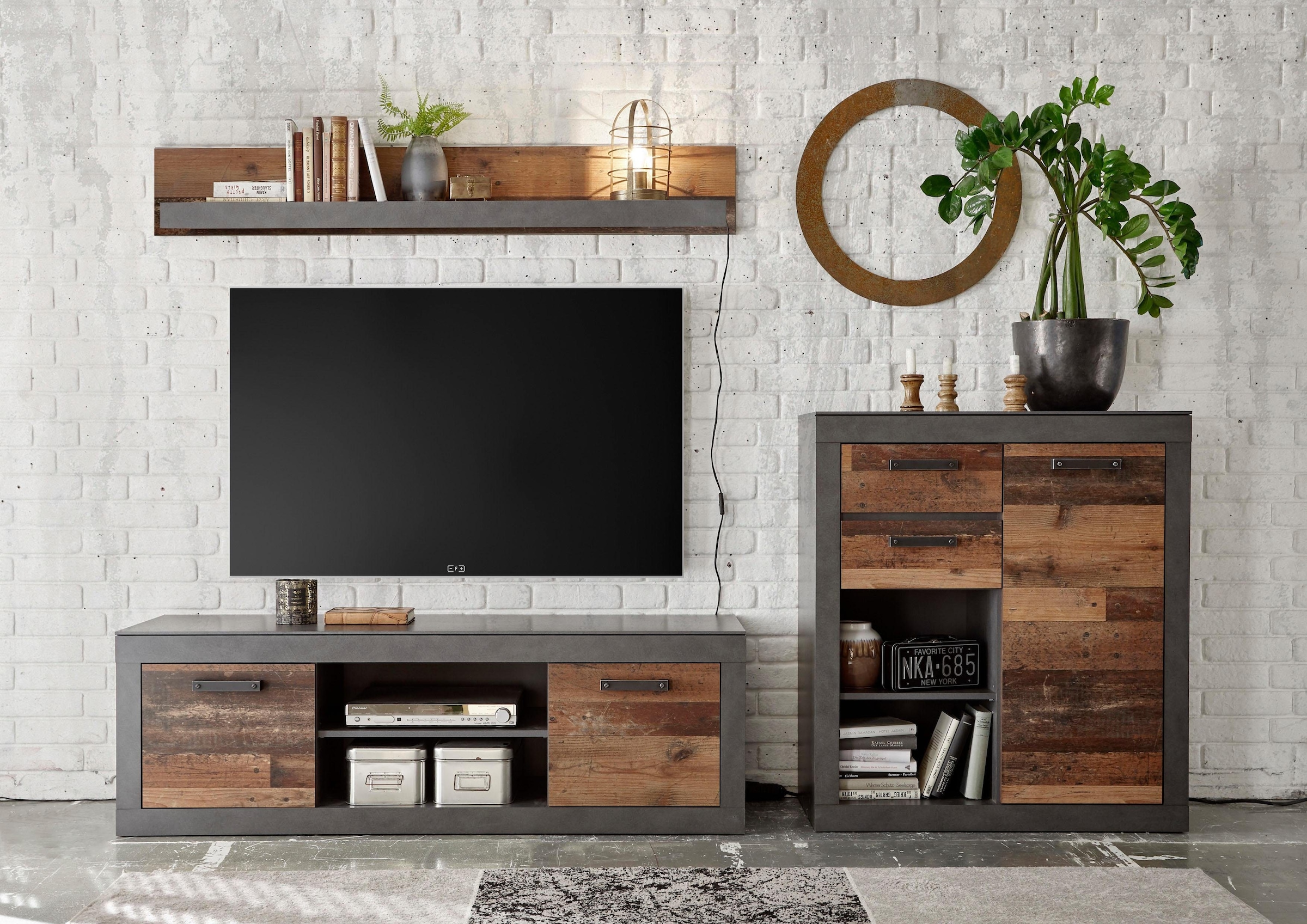Home affaire Wandregal »BROOKLYN« Breite ca. 153 cm