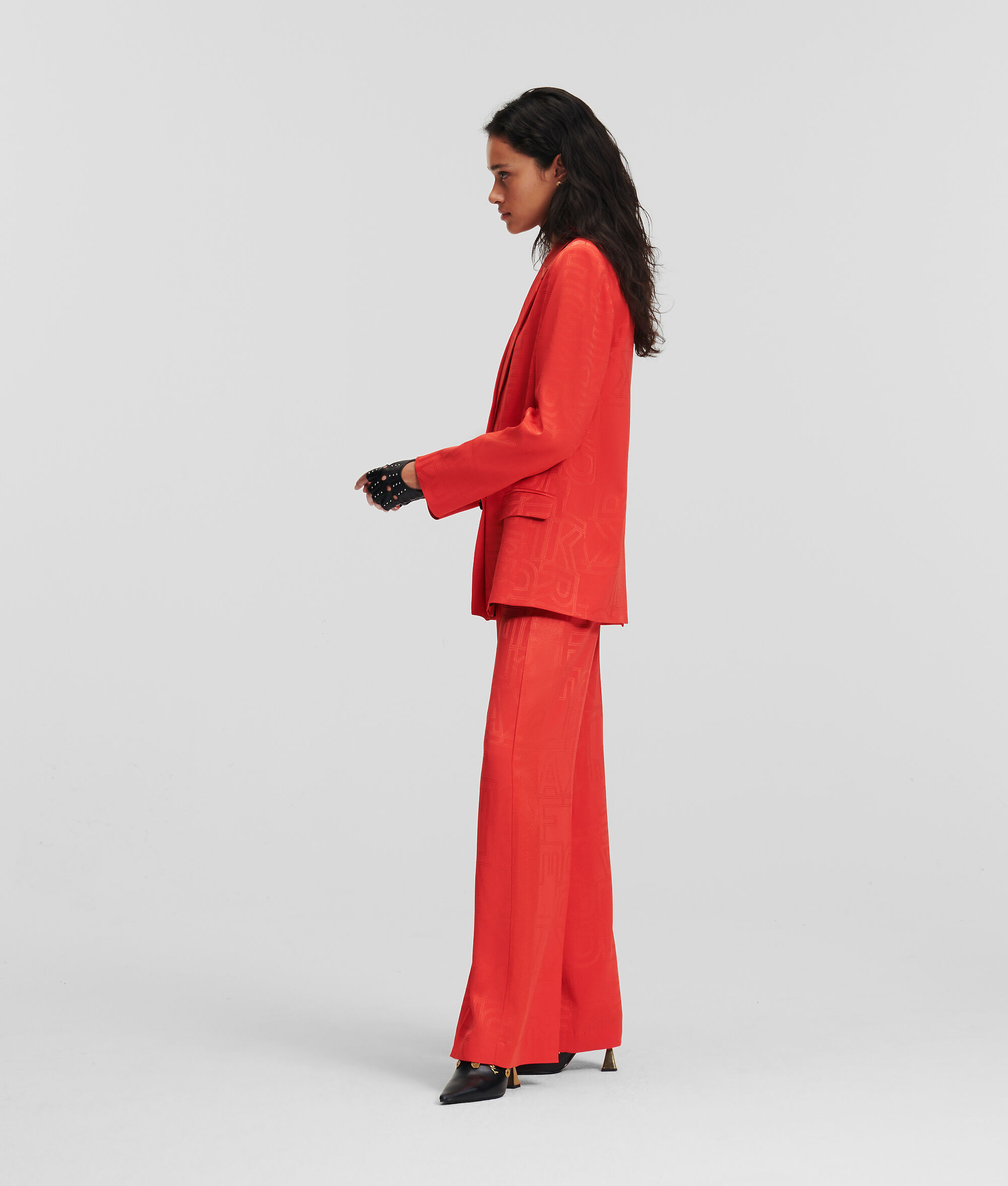 BLAZER HABILLÉ AVEC LOGO KARL