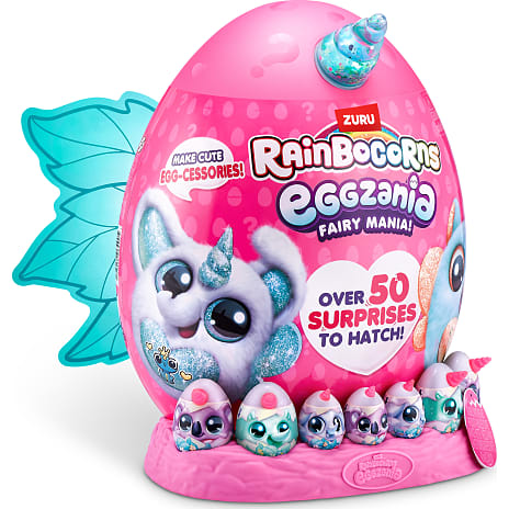 Rainbocorns Eggzania – flere varianter – assorteret