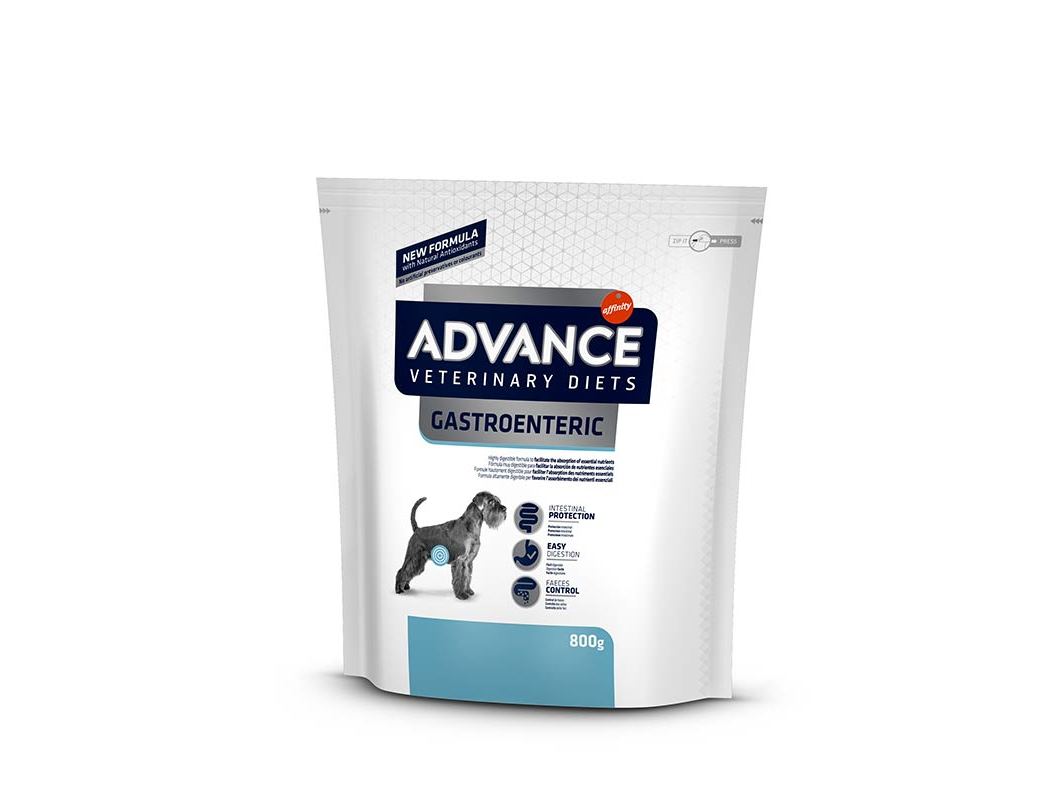 RAÇÃO VETERINÁRIA CÃO ADVANCE GASTROENTERIC 800G