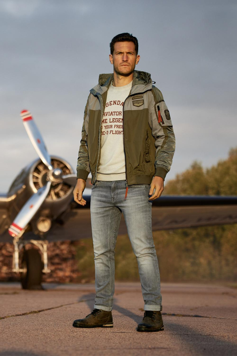 PME legend groene heren jas