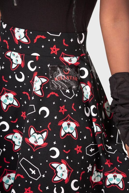 Lil Vampurr Skater Skirt | THE VAMPURR by KILLSTAR Jupe courte