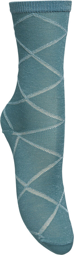 Becksöndergaard Diamond Glitter Sock Mineral blue