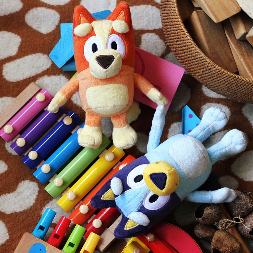 Bluey Friends 20cm Plüschtier-Sortiment
