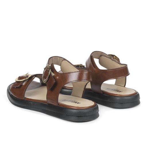 Angulus 5746-101 Sandaler, Mørkebrun, 36