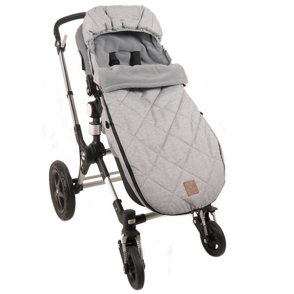 KaiserKaiser   Thermo Fleece für Bugaboo und Joolz light grey melange