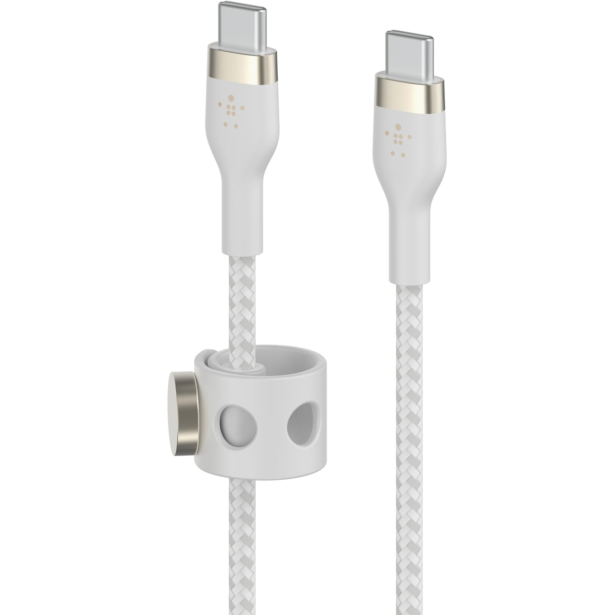 Belkin Twin USB-C til USB-C kabel 1 m (sort/hvit/2-pk)