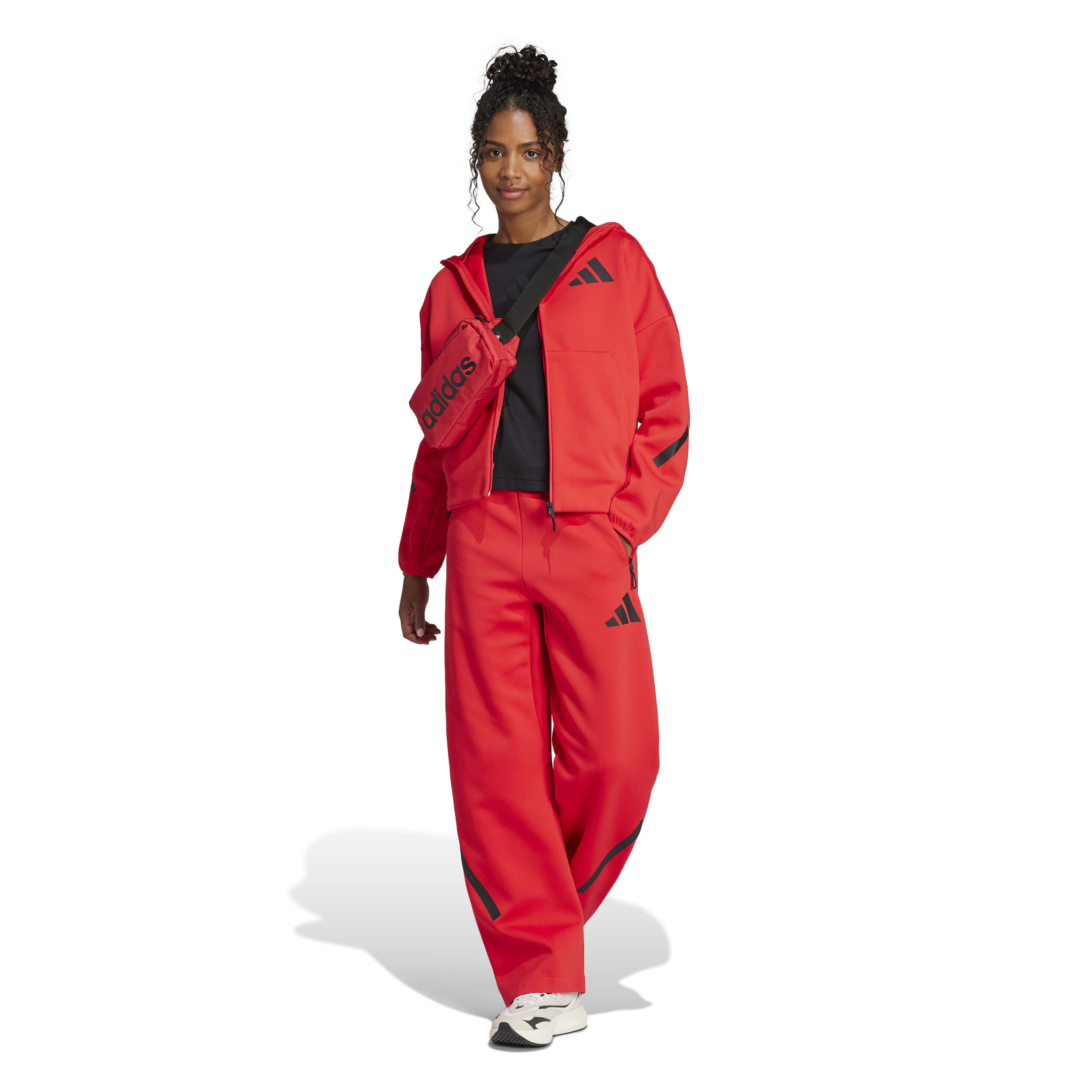 adidas Z.N.E. Gilet En Coton Femmes - Rouge