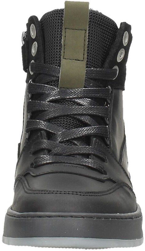 Sub55 Veterschoenen Hoog zwart