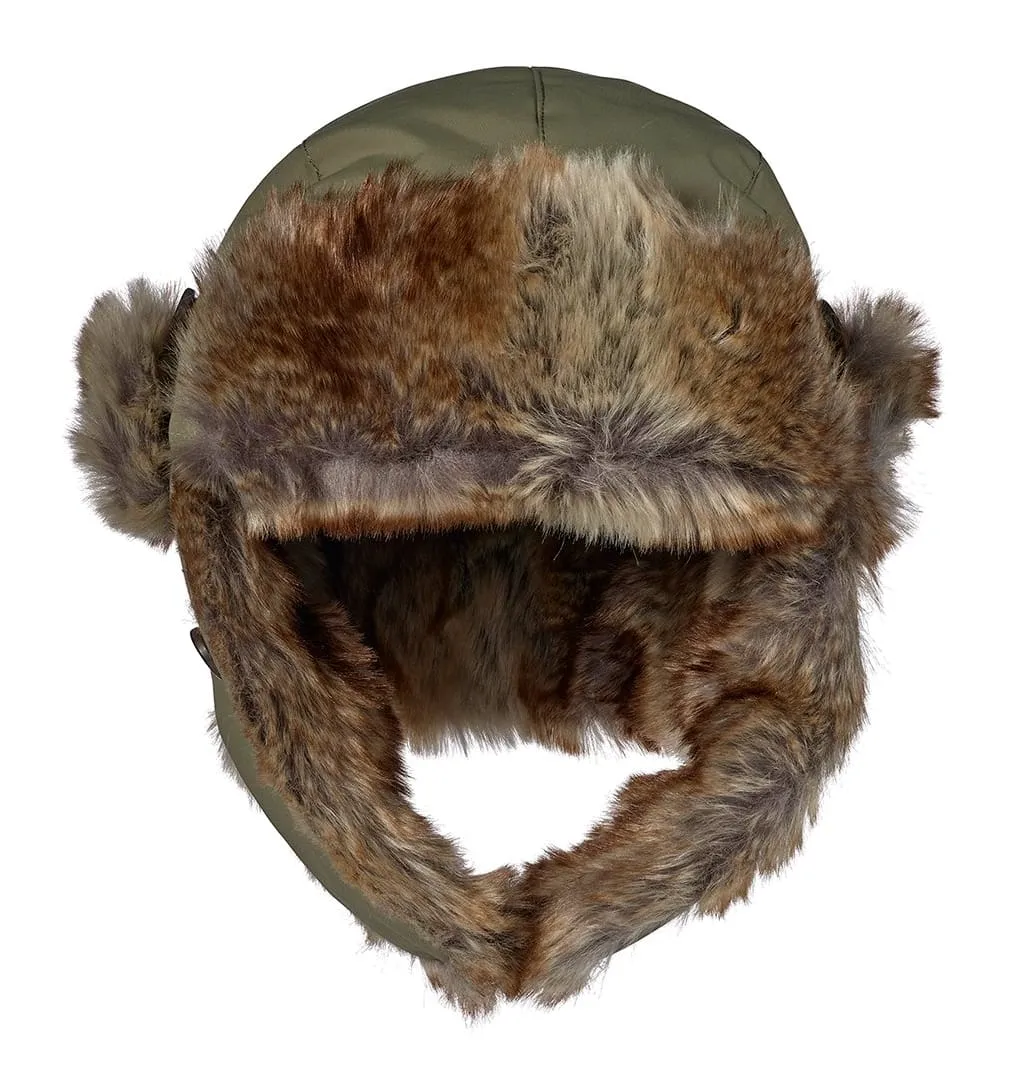 Isbjörn of Sweden Kids' Squirrel Winter Cap Moss