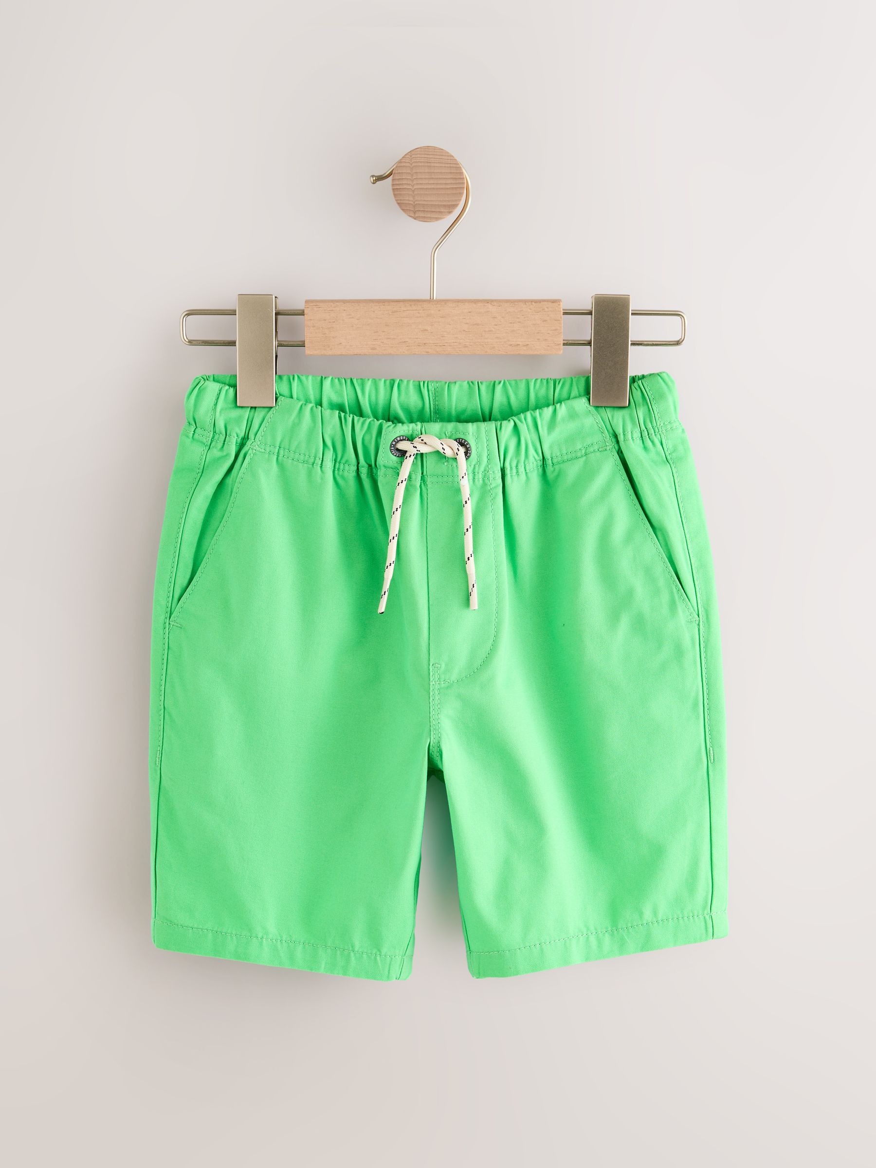 Groen/blauw - Verpakking van 3 shorts met elastische taille (3-16 jr)