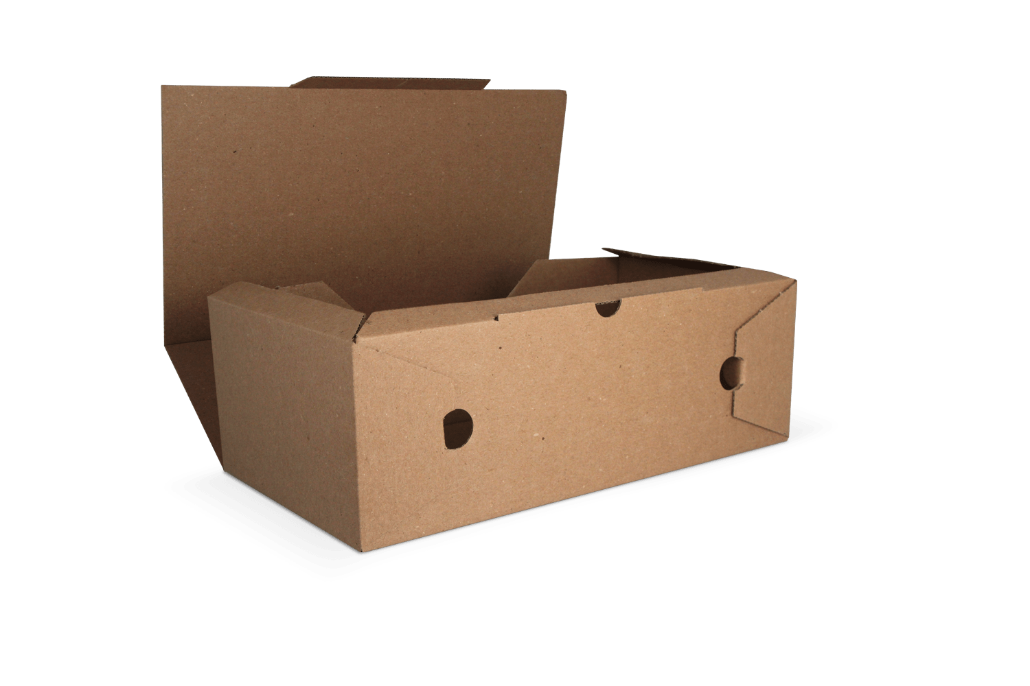 Sparerib en calzone dozen 30x16x10 cm kraft FSC®Mix