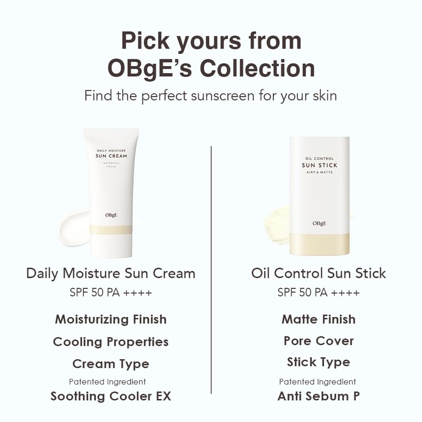 OBgE - Dagelijkse hydraterende zonnecrème
