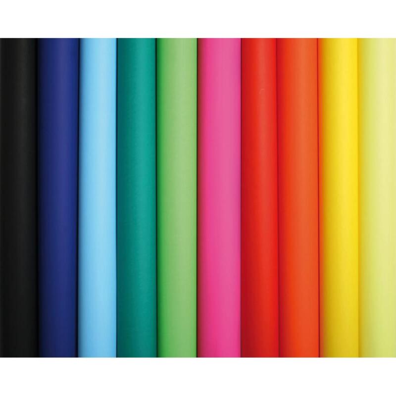 PAPIER AFFICHE PEINTE, Paquet de 50 feuilles 90g/m au format 60x80cm - Assortiment