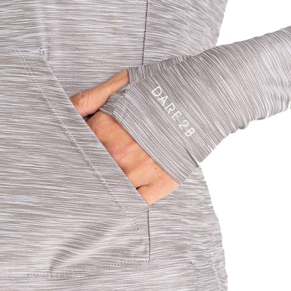 T-shirt running DARE 2B SPRINT CTY HOODIE ASH GREY MARL