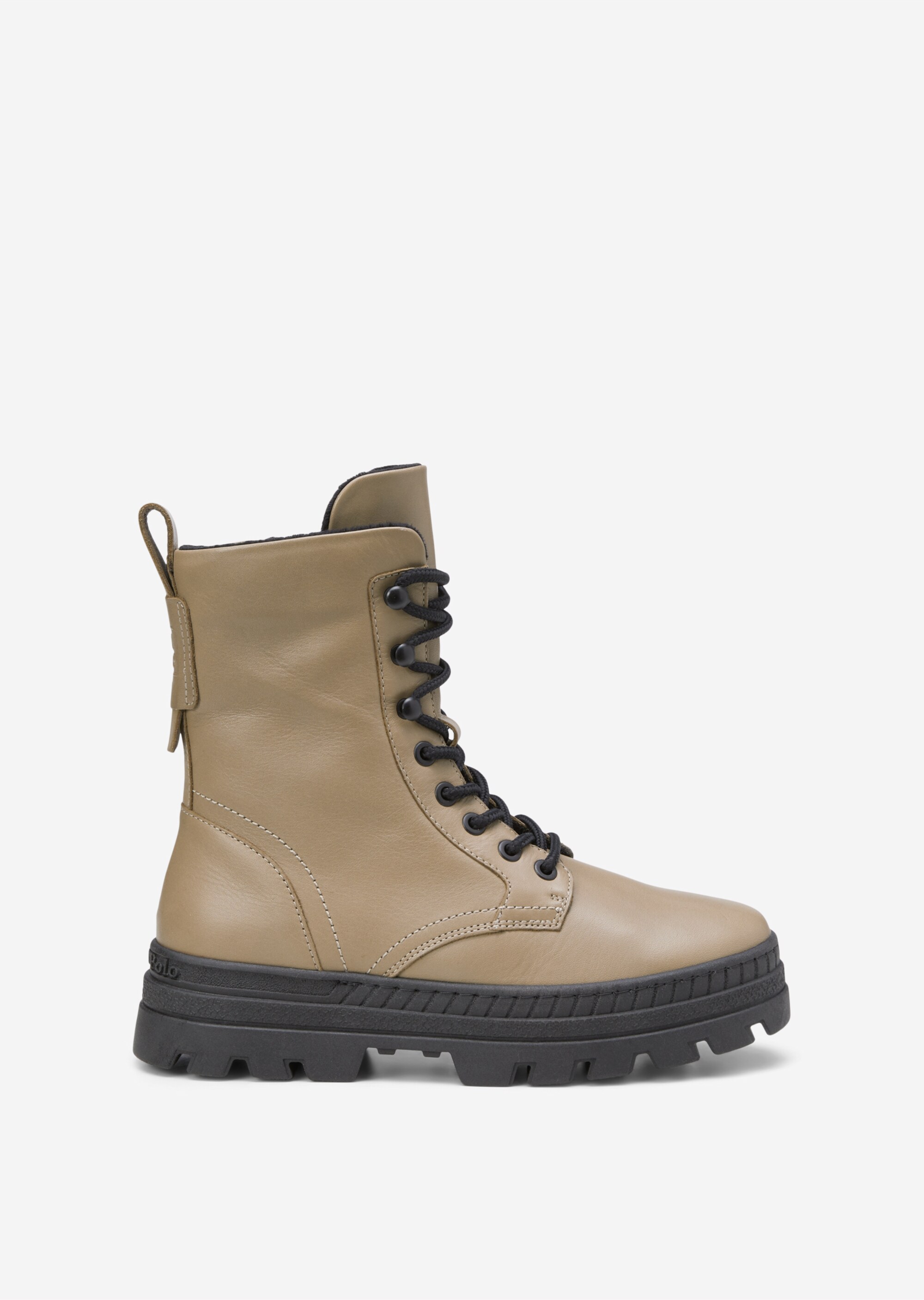 Schnürstiefel und flauschigem Mikrofaser-Futter