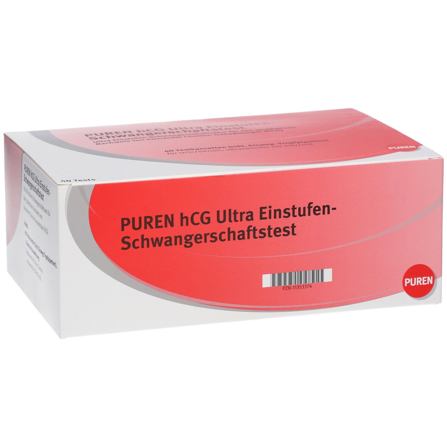 PUREN HCG ultrasensitiv Schnelltest für Urin