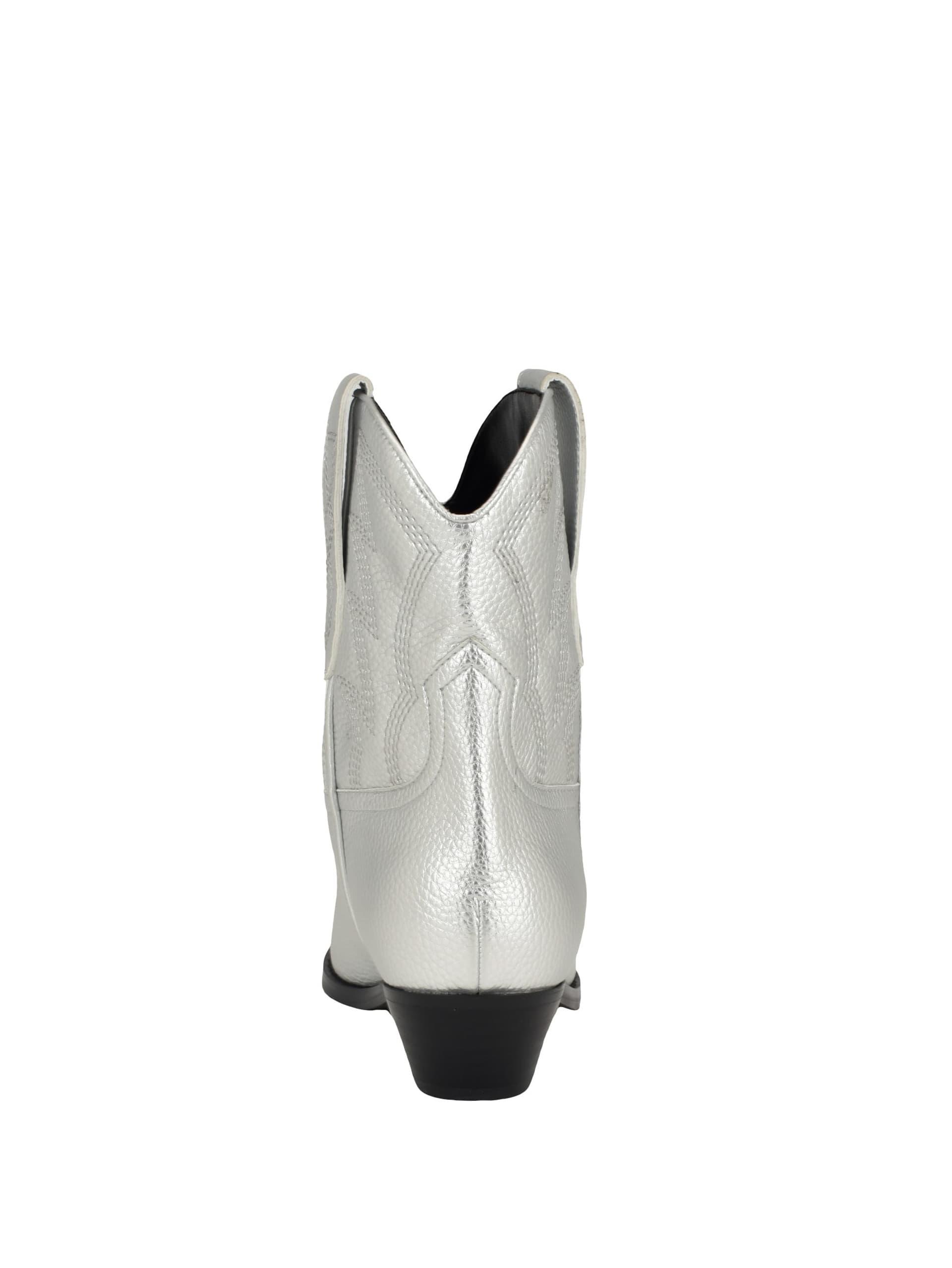 Botas de cano curto estilo cowboy Ginette