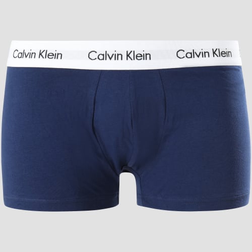 Lot De 3 Boxers Cotton Stretch U2664G Blanc Rouge Bleu Marine