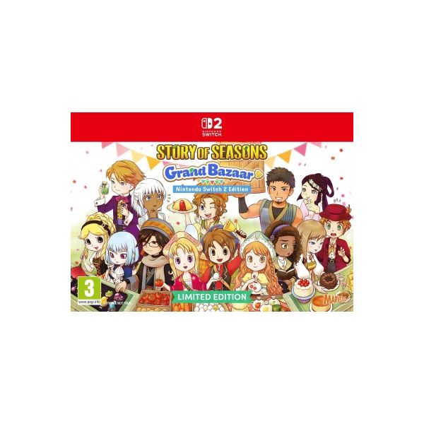 Story of Seasons: Grand Bazaar Limited Edition Nintendo Switch 2 Pré-Venda