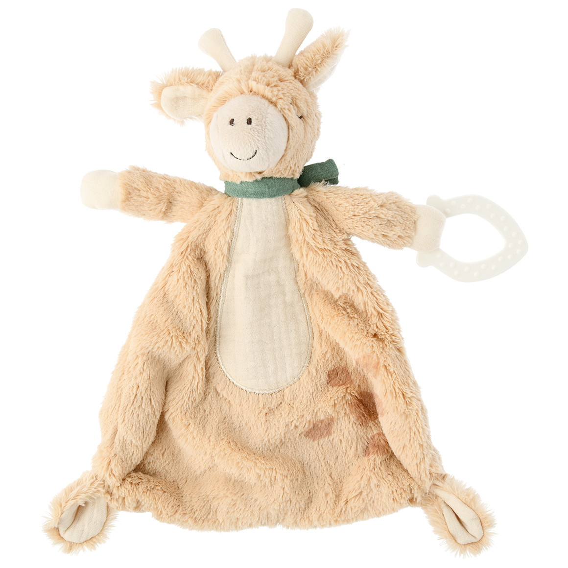 Topomini Baby Schmusetuch im Giraffen-Design puder
