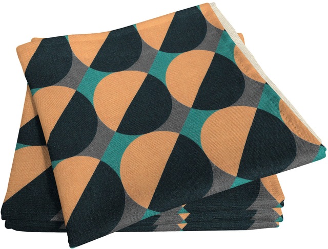 Adam Stoffserviette »Circles« GOTS organic,zertifiziert durch CERES 0242Made in Germany