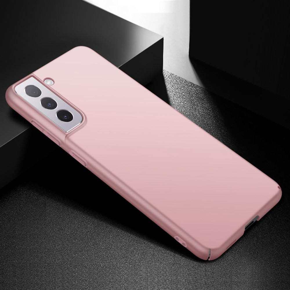 Samsung Galaxy S21 FE 5G Soft Touch Hardcase Schutzhülle - Roségold