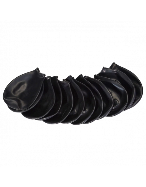 Pawz Rubber Dog Boots Zwart - Hondenschoen