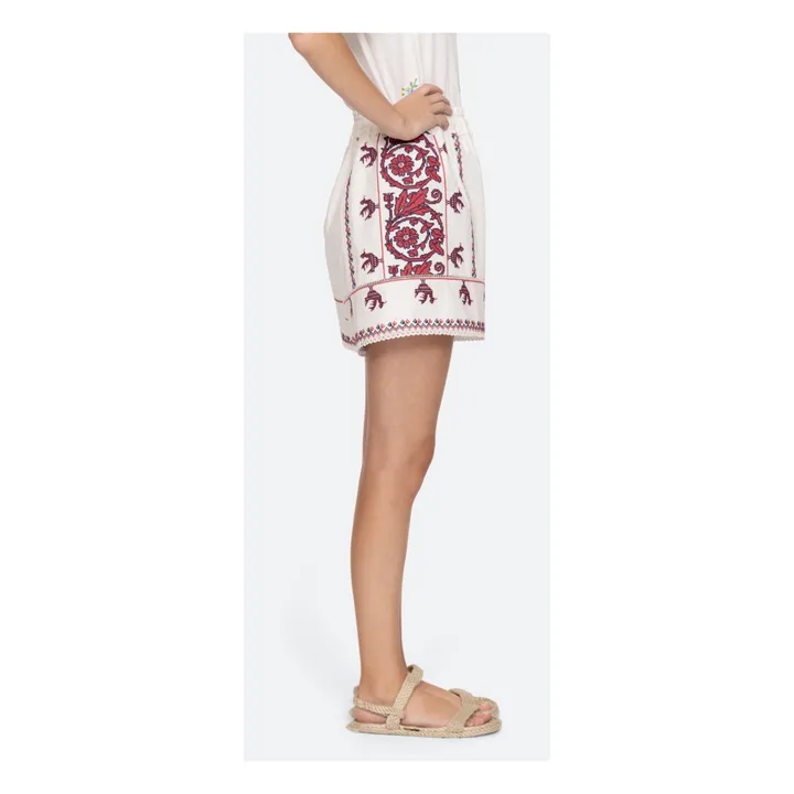Sea NY Short Brodé Beena | Blanc
