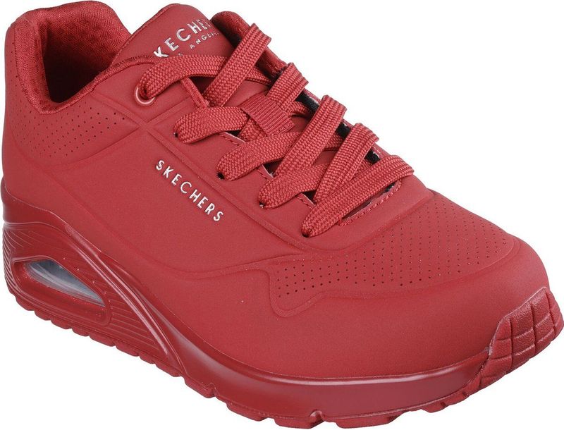 Skecher Street Uno -STAND ON AIR damessneaker 73690 RDS rood