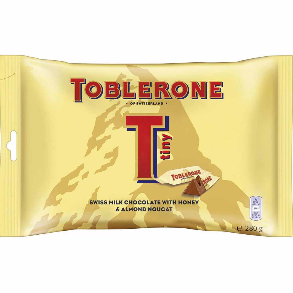 Toblerone Tiny Milk 35er 280g MHD:27.12.25