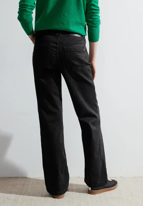 Loose Fit Jeans - Black