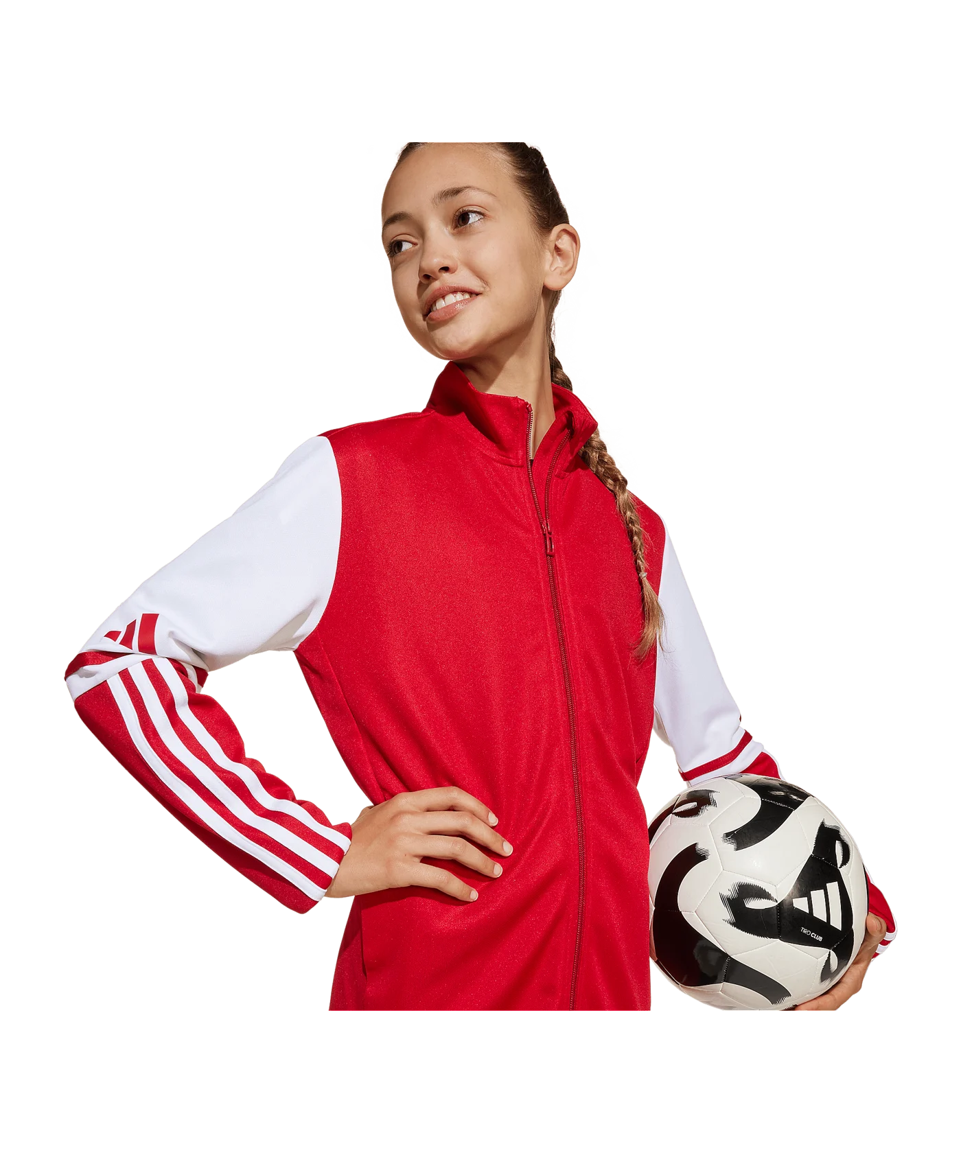 adidas Squadra 25 Trainingsjacke Kids Rot