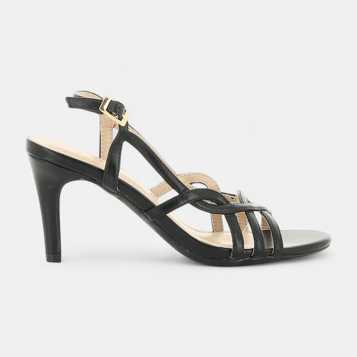 Nu-pieds à talon Femme noir