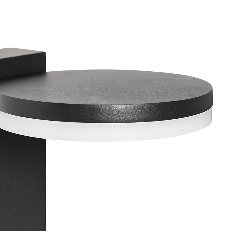 Moderne staande buitenlamp zwart 80 cm incl. LED IP44 - Esmee
