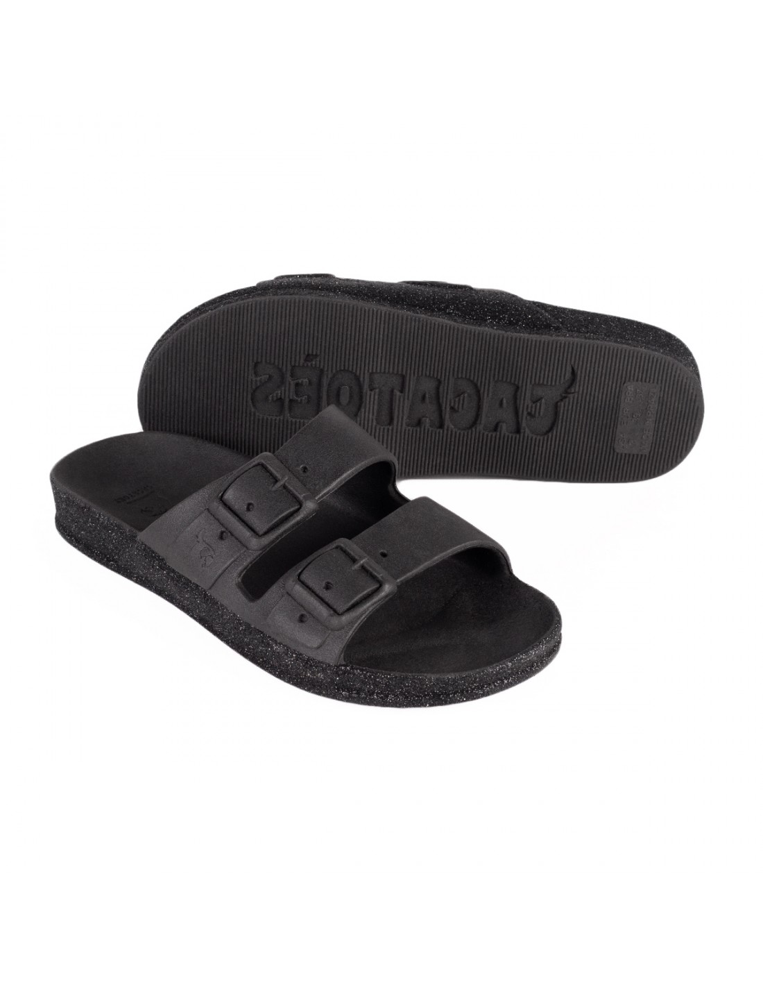 cacatoes Claquettes Femme Tulipa Black