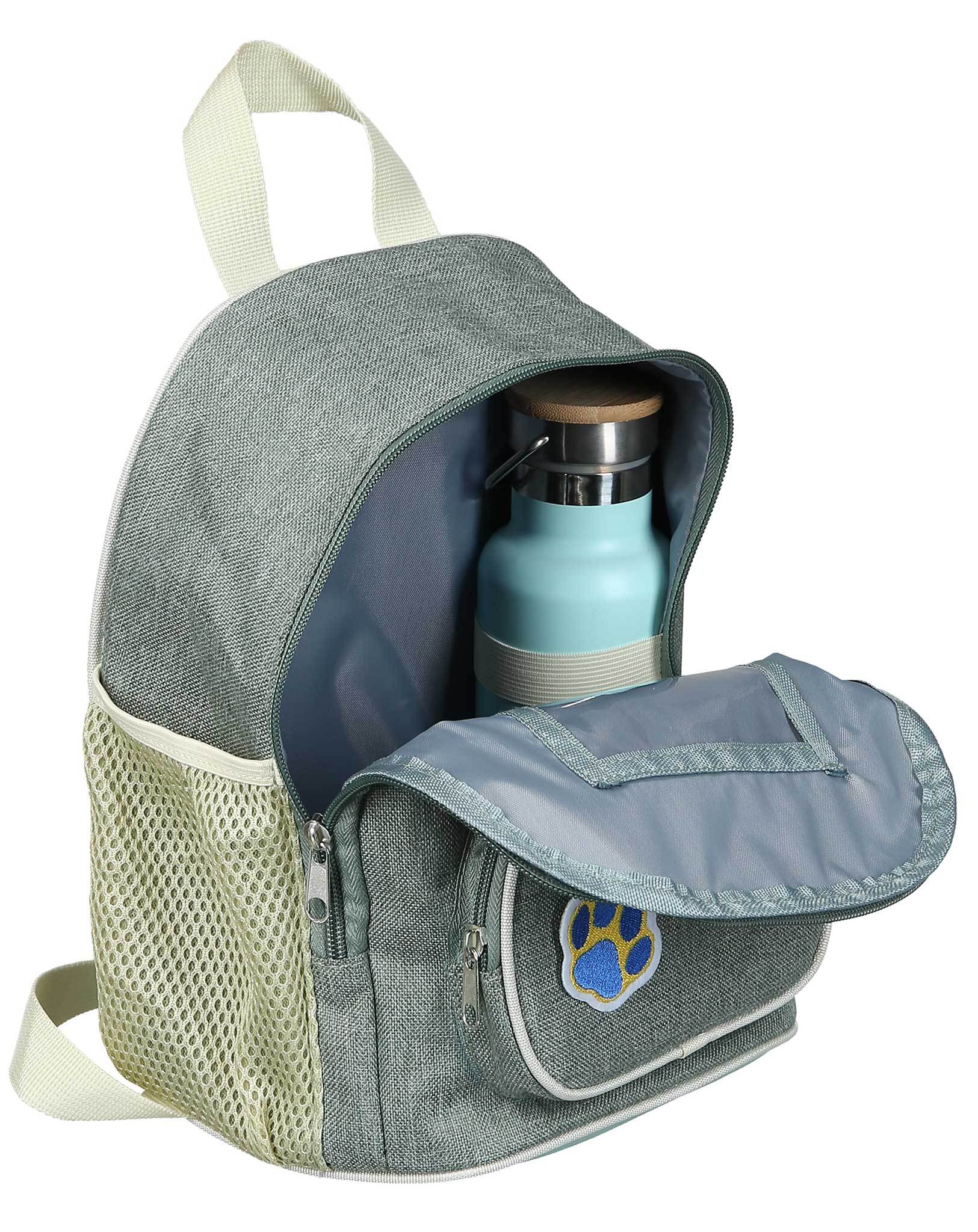 Kindergarten-Rucksack TIERRETTUNG mit 5 Bügelpatches