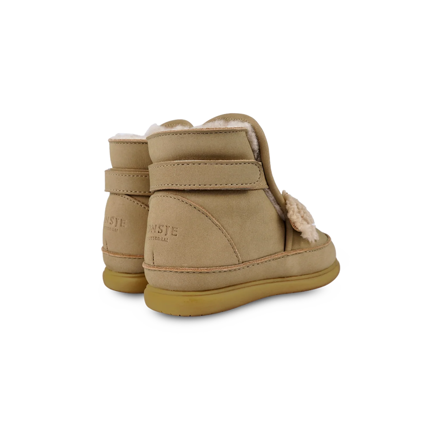 Dubu Exclusive Shoes | Fluffy Koala | Taupe Nubuck